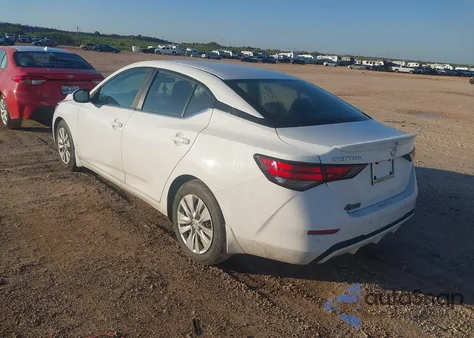 2020 Nissan Sentra S Xtronic Cvt from USA, damaged, VIN 3N1AB8BV6LY256324